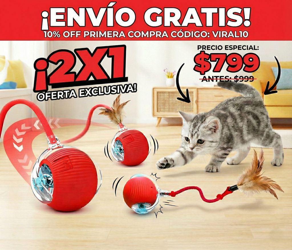 Juguete Pelota Recargable Para Mascota
