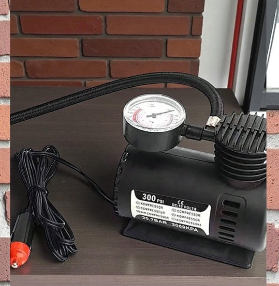Mini Bomba De Aire Para Inflar 12v Portá