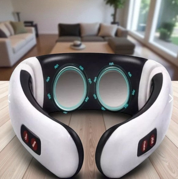 Masajeador electroestimulador de cuello