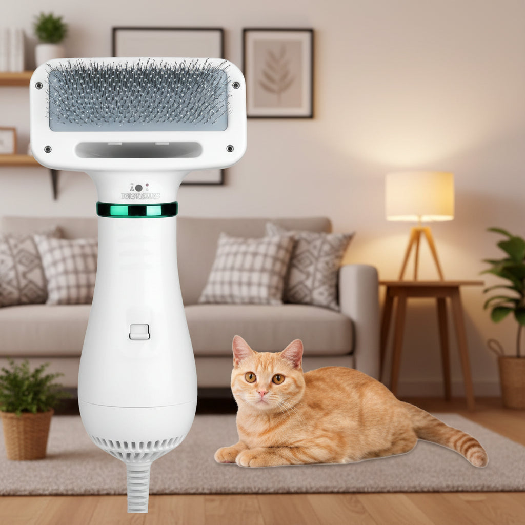 CEPILLO SECADOR PARA MASCOTAS