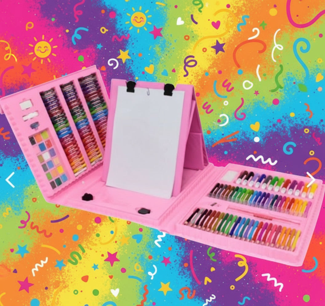 kit dibujo  210 pzas Juego de Pintura