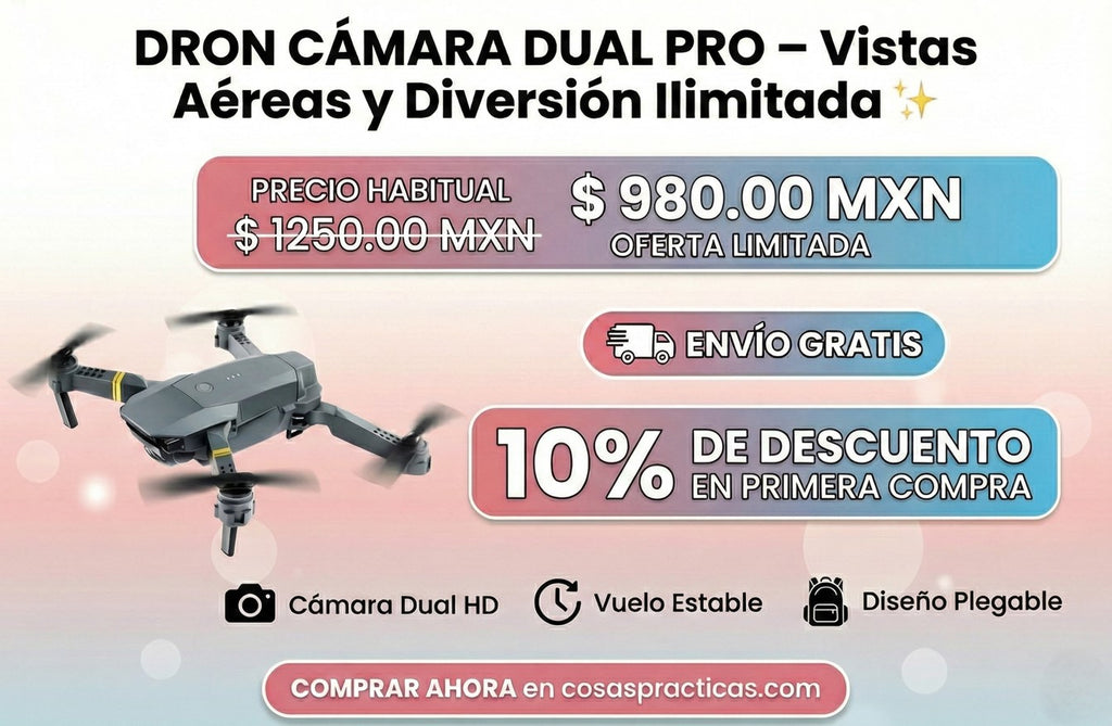 DRON CAMARA DUAL PRO