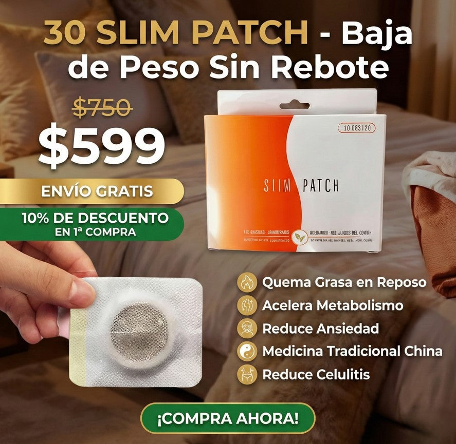 30 SLIM PATCH Baja de Peso Sin Rebote