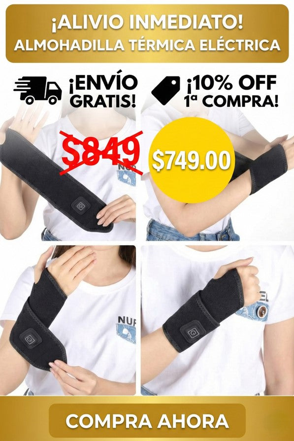 ALMOHADILLA PARA MANO ELECTRICA TERMICA