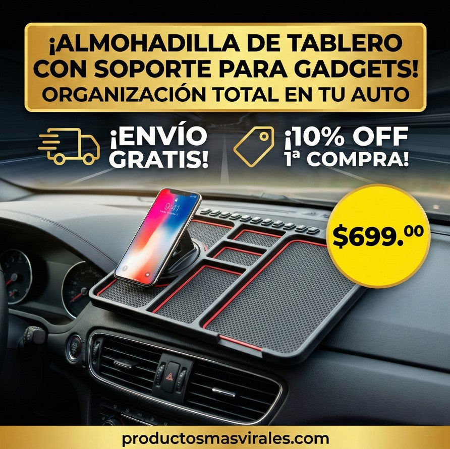 Almohadilla Tablero Auto Gadget Celular