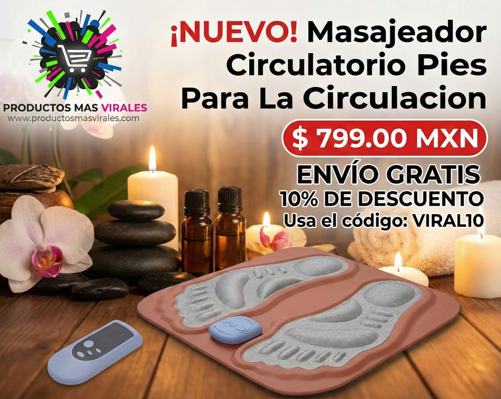 Masajeador Circulatorio Pies Para La Circulacion