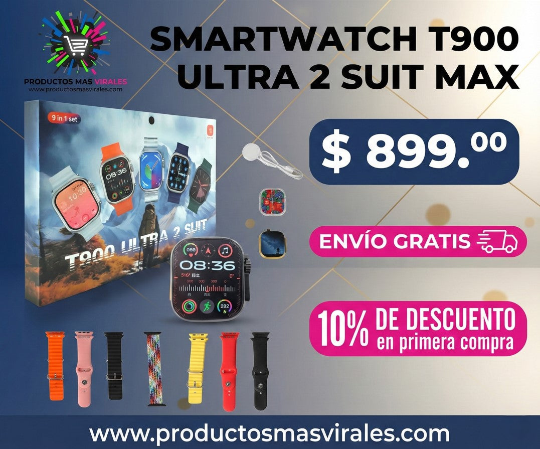 Smartwatch t900 ultra 2 suit max