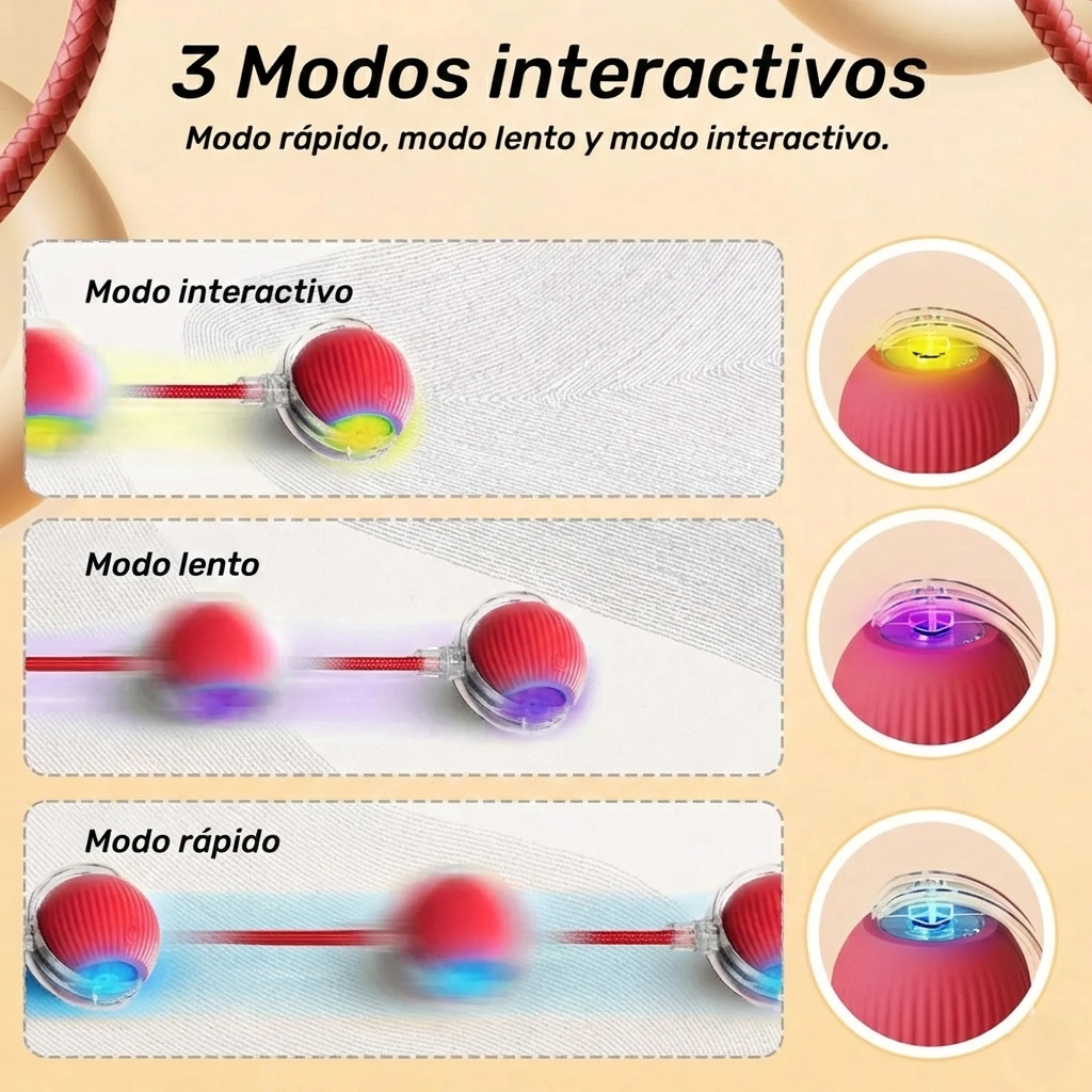 Juguete Pelota Recargable Para Mascota